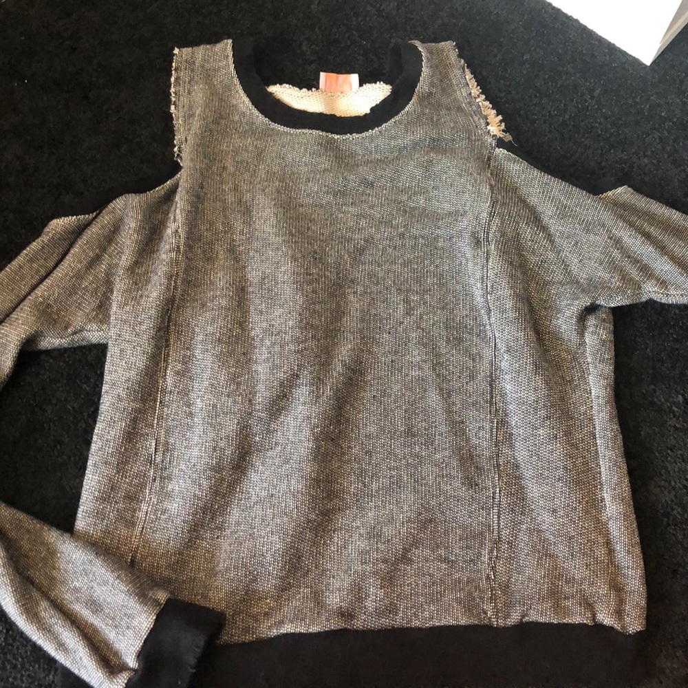 Never worn shoulderless sweater